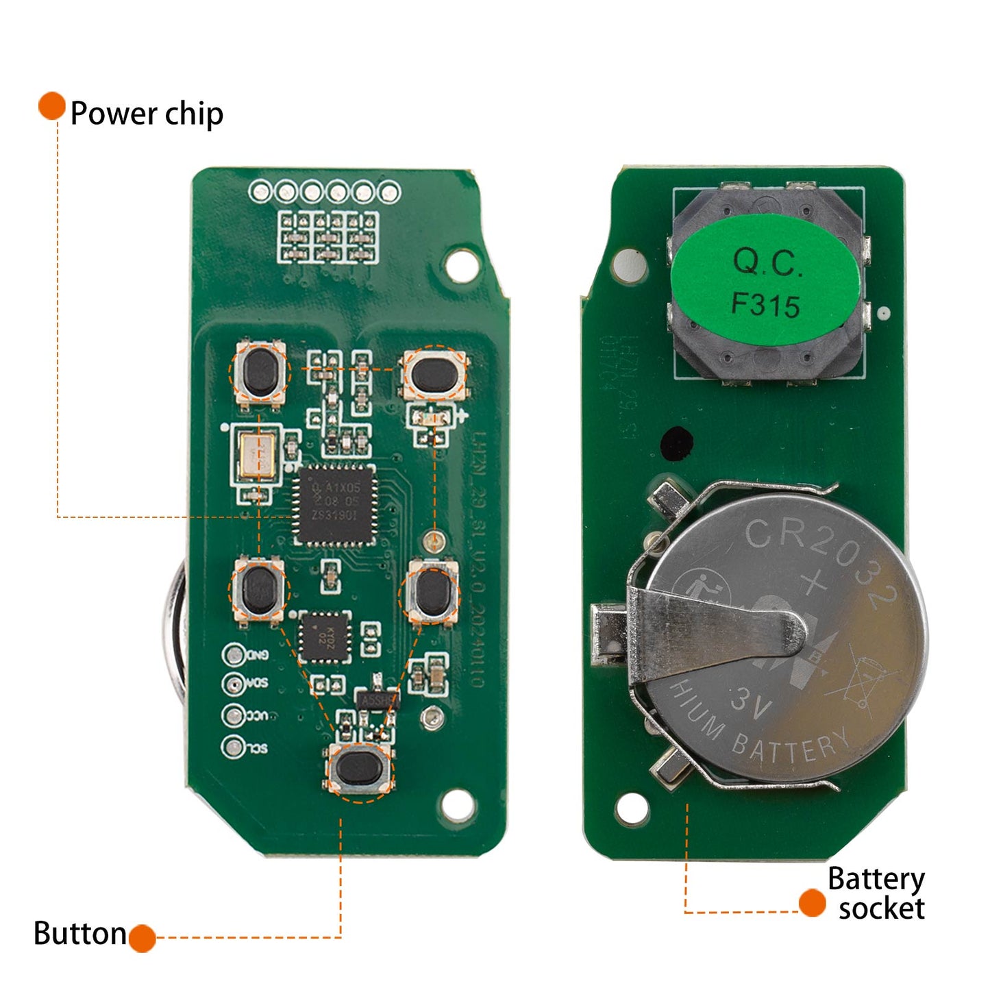 Lonsdor Specific Smart Key 2015-2018 Land Rover 315MHz/433MHz